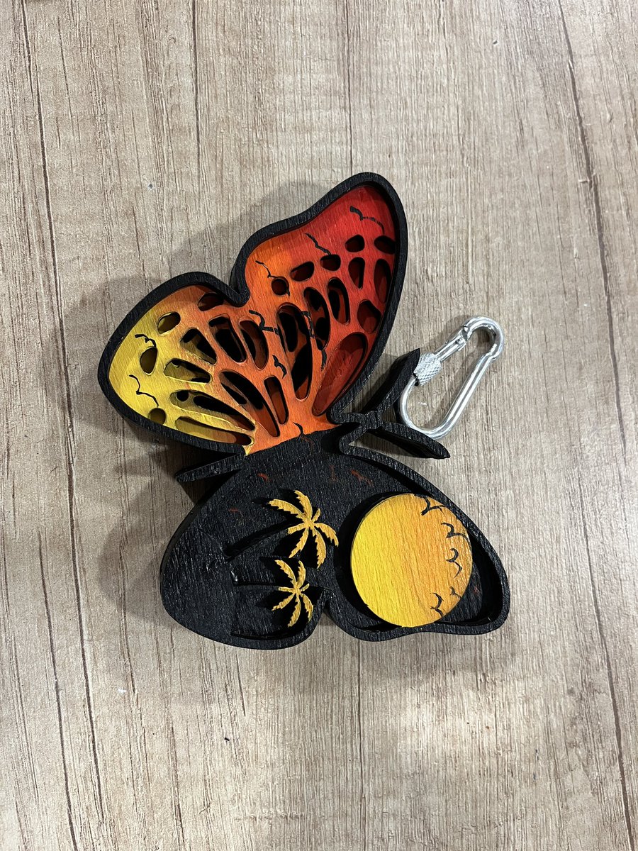 luke_james_86's tweet photo. Some of G7 & 8 Ss final layered laser cut keychains and backpack hangers. They used @Adobe Illustrator to design, @glowforge to cut, and acrylics to paint. #makered #issedu #thisisdais @daiseagles https://t.co/c7mqoDlFl4