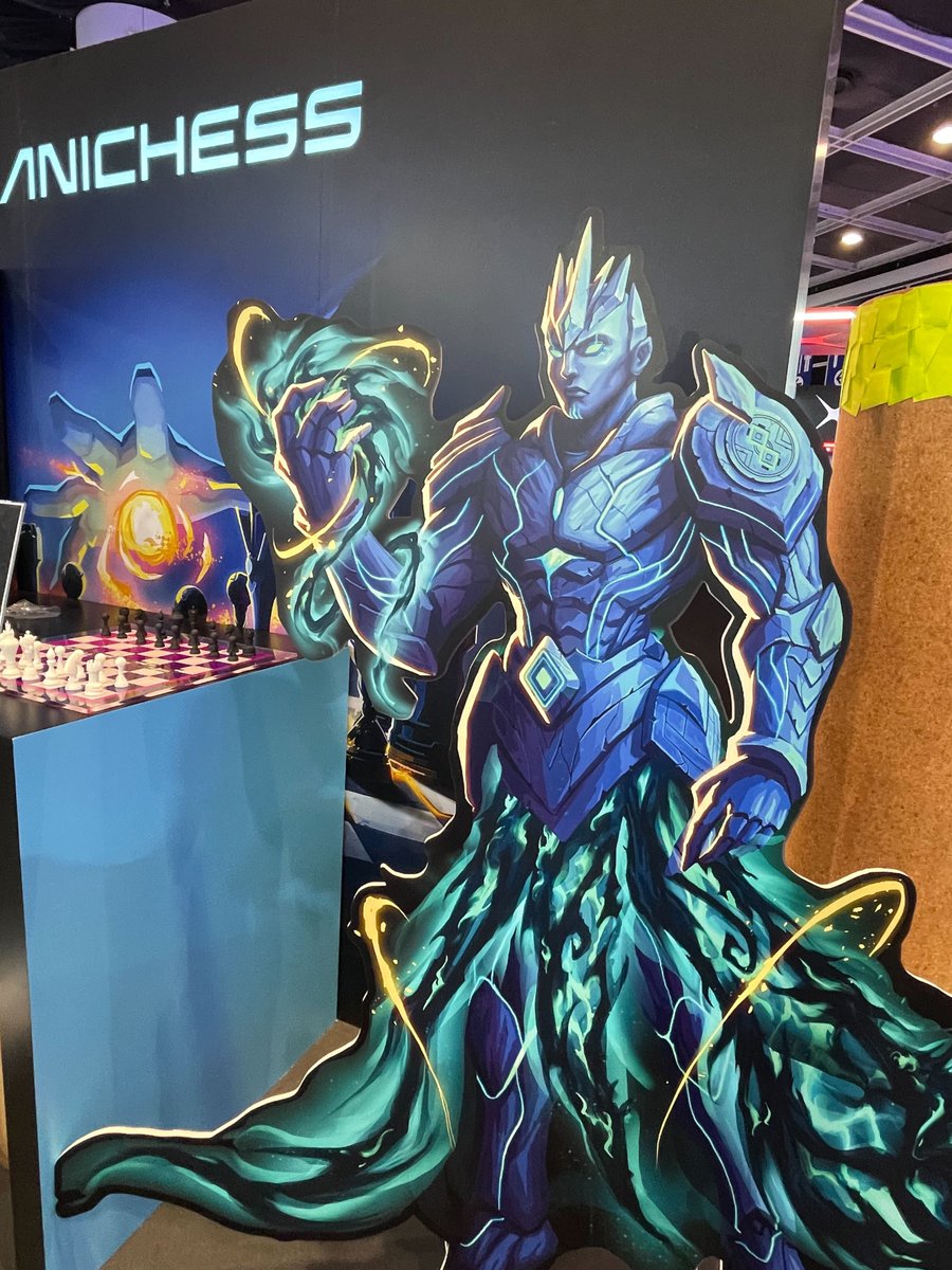 AnichessGame's tweet image. Spotted: Sentinel. 👀
#HongKongFinTechWeek2023 #AnichessDivinities