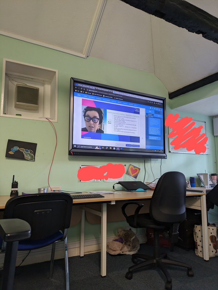 Happy second day of #RCSLTConf2023! <a href="/imogenfSLT/">Imogen Ford</a> and I are logging in from work today.