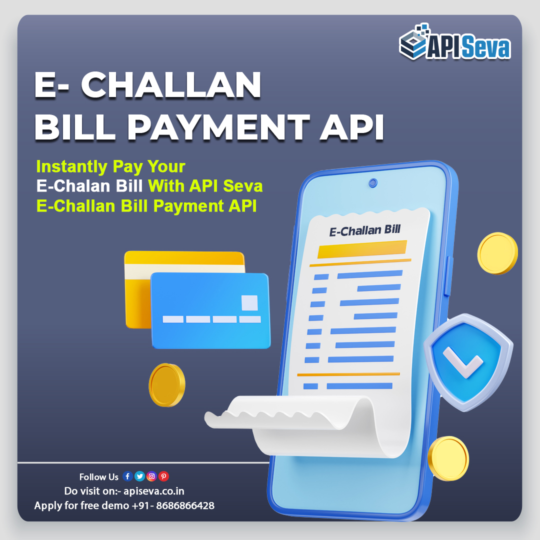 ApiSeva's tweet image. API Seva offers highly secured, fast, reliable E- Challan Bill Payment API that Boost Your Business Success.
Free Demo Call -+918686866428
Visit Here:- apiseva.co.in/challan-bill-p…
#verificationapi #echallanverificationapi #verificationservices #TrafficChallan #trafficchallanapi