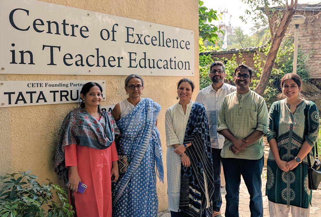 Madhukar Reddy Banuri (@madhukarbanuri) on Twitter photo A wonderful morning spent with the amazing Prof. Padma Sarangapani and her team of <a href="/cete_tiss/">TISS-Centre of Excellence in Teacher Education</a>, speaking on the current dispensation of capacity building of TEIs & teacher education in India! A lovely first learning visit to the #TISS Campus :) <a href="/SiddeshSarma/">Siddesh Sarma</a> <a href="/lfe_ed/">LeadershipForEquity</a> <a href="/clrindiaorg/">Centre for Learning Resources</a> A wonderful morning spent with the amazing Prof. Padma Sarangapani and her team of <a href="/cete_tiss/">TISS-Centre of Excellence in Teacher Education</a>, speaking on the current dispensation of capacity building of TEIs & teacher education in India! A lovely first learning visit to the #TISS Campus :) <a href="/SiddeshSarma/">Siddesh Sarma</a> <a href="/lfe_ed/">LeadershipForEquity</a> <a href="/clrindiaorg/">Centre for Learning Resources</a>