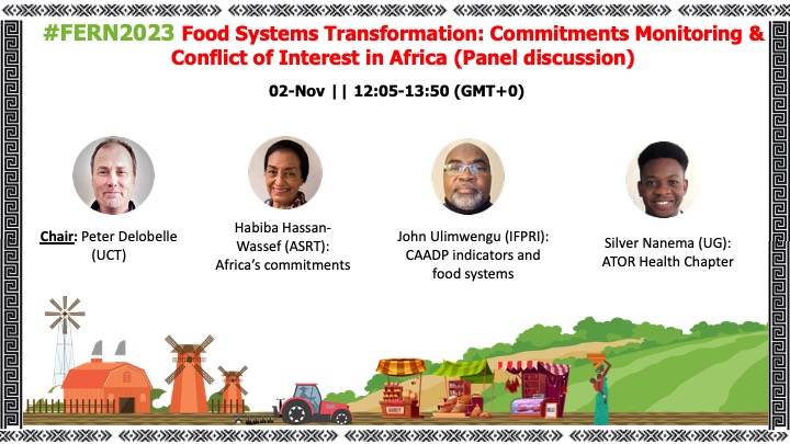 ⏰Starting soon - Day 2 of #FERN2023 w/ welcome from @MulengaMukanu 🌟Followed by exciting panel on commitments monitoring & conflicts of interest in Africa 📊🔍 👉🏽afern.org/fern2023/