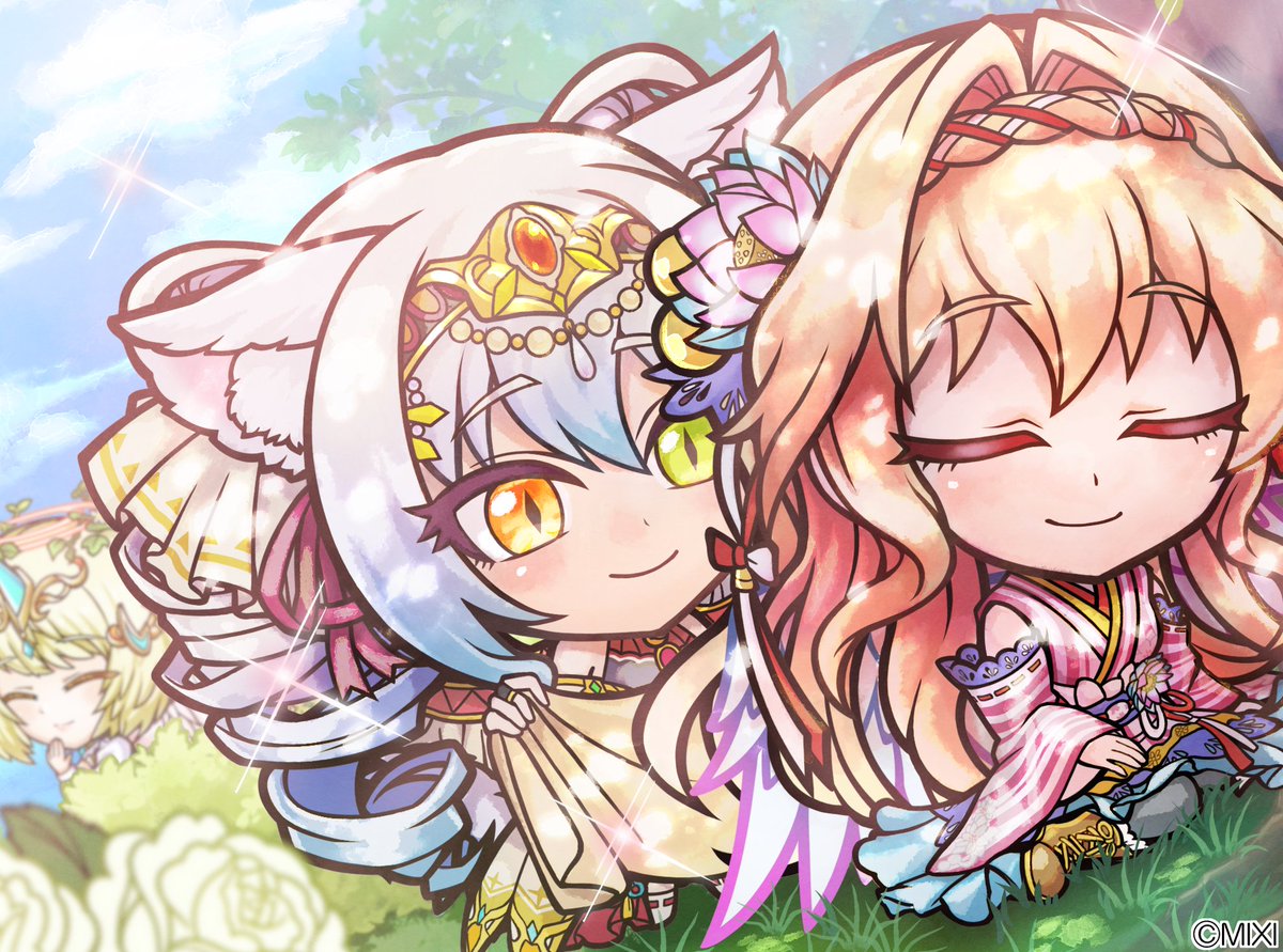 1コマ日常シリーズ】 言王界に訪れたつかの間の穏やかなひと時の様子