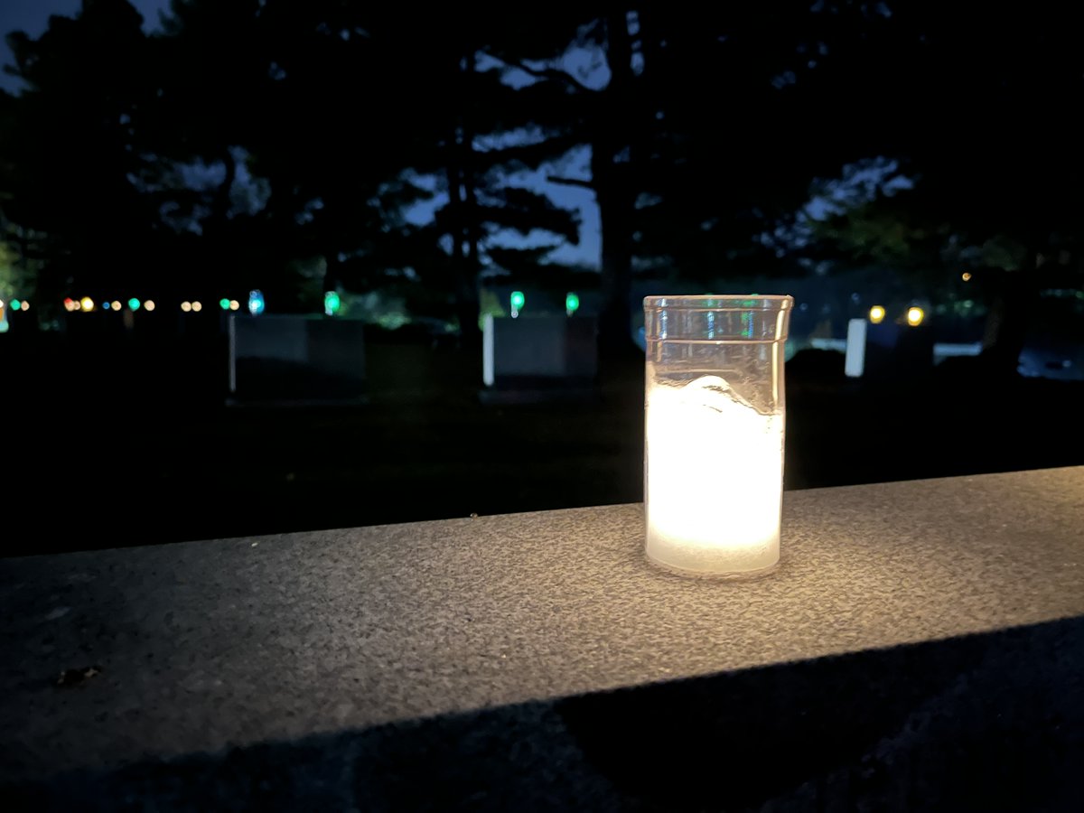 "In following Christ, allow yourself to be given away as nourishment for others, as bread that is broken." On All Souls Day we honor the memory of the <a href="/XaverianBros/">Xaverian Brothers</a>
who have given us so many gifts by placing candles in the <a href="/XaverianBros/">Xaverian Brothers</a> cemetery on campus.