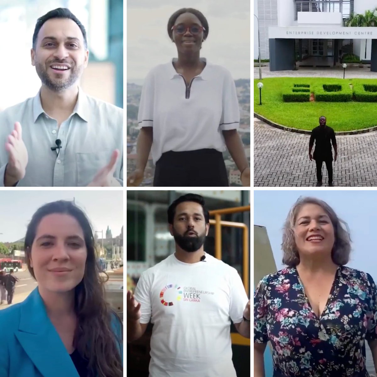 In the lead-up to #GEW2023, campaign hosts around the world faced the camera to share what makes their communities great places for those with big ideas to take risks and establish new companies. 

Here's what they had to say: 

ow.ly/gBc550Q3bXO

#EntrepreneursThriveHere