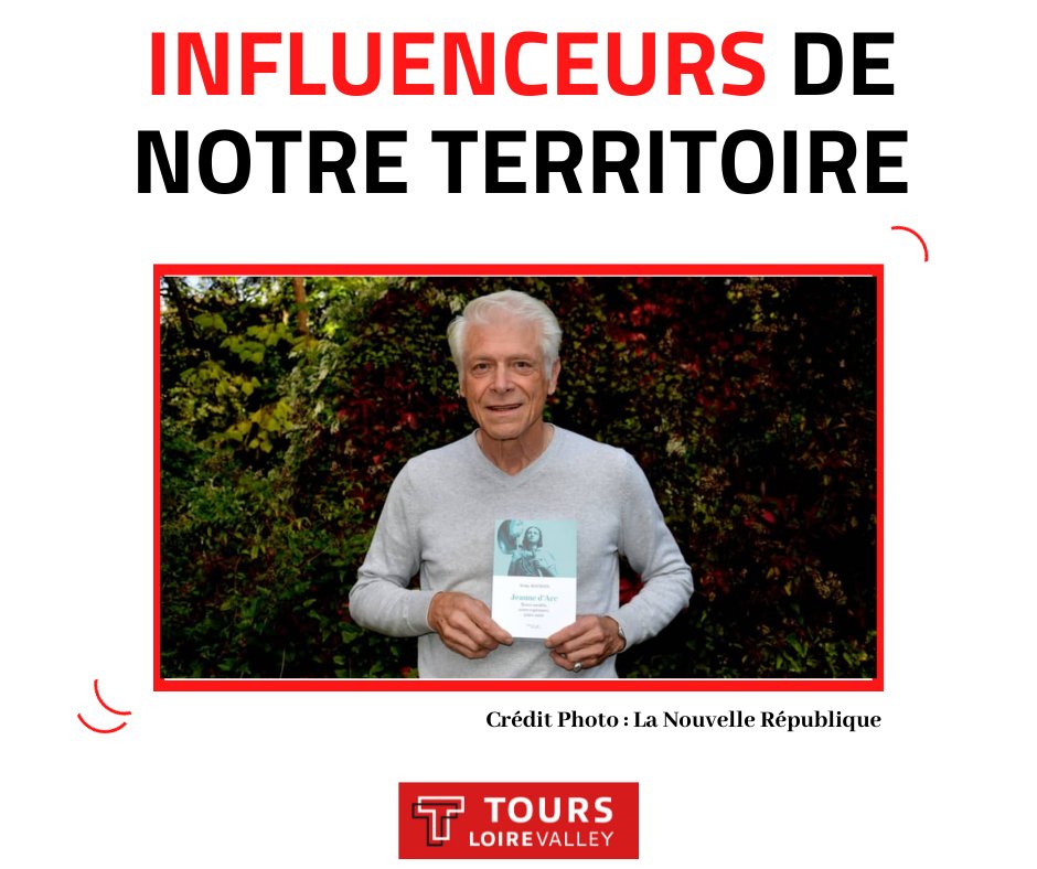 [Un Tourangeau écrit un livre sur Jeanne d'Arc 👏]

Wolky Mathien est un passionné d'histoire qui raconte au travers son roman historique le parcours de cette femme qui a marqué l'Histoire ! 📖

Vous connaissez ce roman ?

#fierdematouraine #pepitesdeTouraine #ToursLoireValley