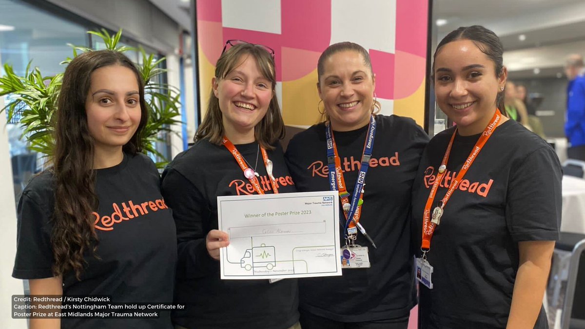 Big congratulations to our stellar Nottingham Team! They are the proud winners of <a href="/MTN_Eastmids/">East Midlands Major Trauma Network</a>
<a href="/EastMidsMTC/">East Midlands MTC</a> Poster Prize. Their poster brilliantly captured the trauma-informed work of our Youth Violence Intervention Programme!

<a href="/ChidwickKirsty/">Kirsty Chidwick</a> <a href="/Ceciliawalex/">Cecilia Alexander</a>