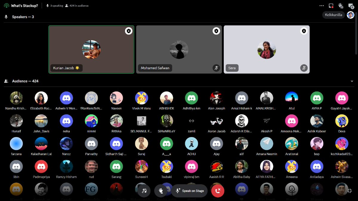 KoshySera's tweet image. StackUp started!🥳
#stackup
#TinkerHub