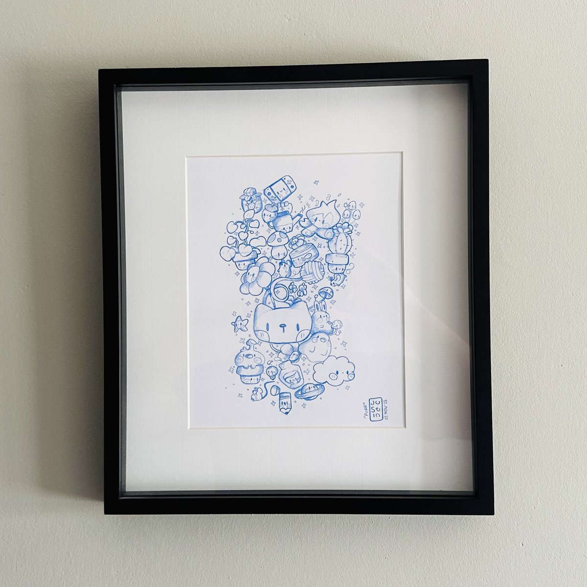 JustinEvansUX's tweet photo. “Purr”
When creating this, it gave me the same feeling as when a cat purrs on my chest or lap. The feeling of peace, happiness and our joy. This is what my latest piece makes me feel. 

#art #doodle #doodler #artwork #artist #illustration #illustrator #happy #pencil https://t.co/m5FORiFeMZ
