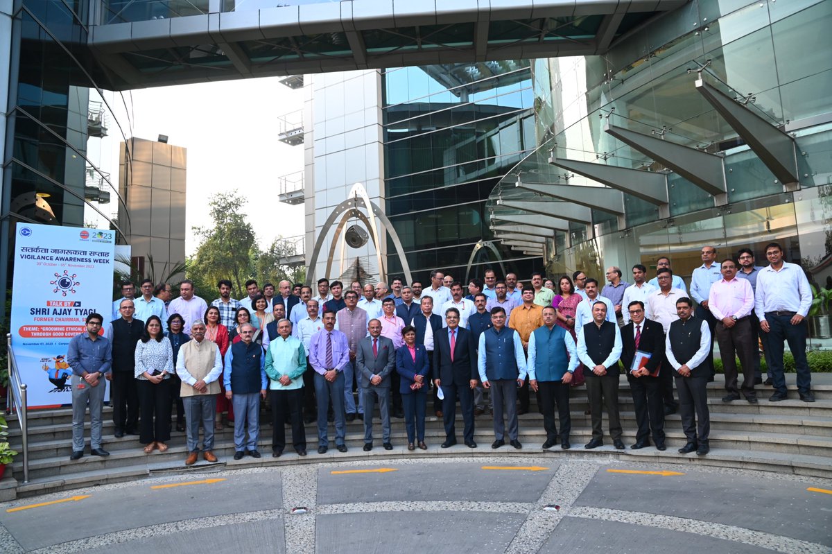 Attended talk by Shri Ajay Tyagi, Former Ch. SEBI on grooming ethical leaders through good governance as part of #vaw2023 <a href="/IndianOilcl/">Indian Oil Corp Ltd</a>. It was inspiring and informative <a href="/CVCIndia/">CVC, Govt. of India</a> <a href="/PetroleumMin/">Ministry of Petroleum and Natural Gas #MoPNG</a> #aksinghips #ethics