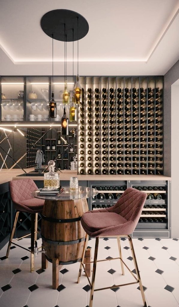 housedesignp's tweet image. Exploring a modern black &amp;amp; white winery with a touch of femininity. 🍷✨This chic haven combines sophistication with a delicate charm, making wine tasting an elegant experience. Cheers to the perfect blend of style and flavors! 
#houseswithpersonality
#welovedesign
#welovedetails