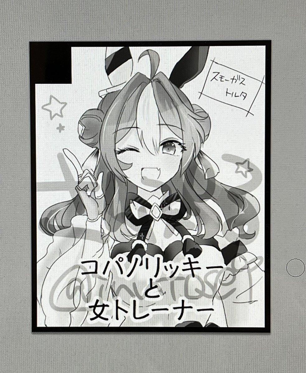 新しく載せるものがないので……別垢で先に出してましたが来年のイベント用サクカです!
フンス! 