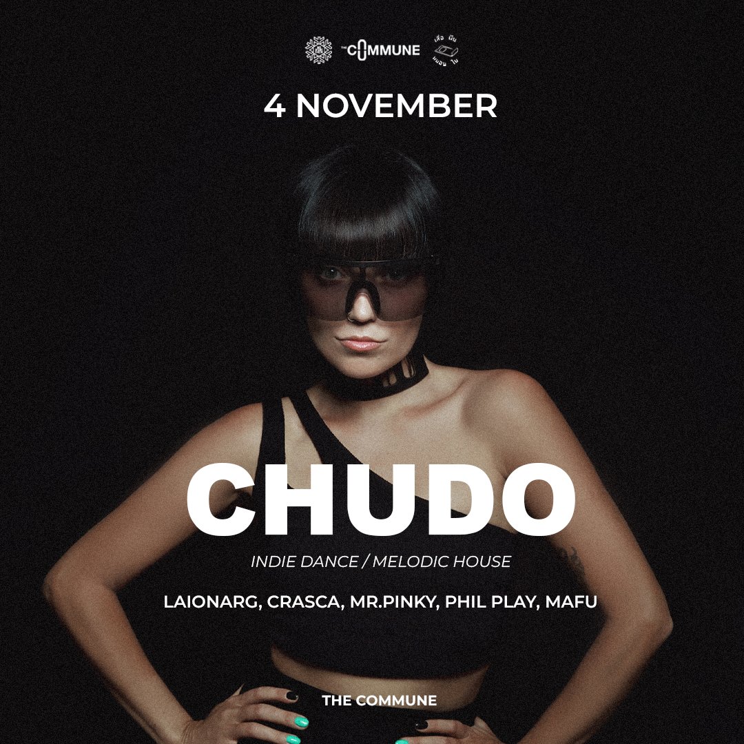TheCommuneBar's tweet photo. Meet the superstar of the upcoming party - DJ Albina Chudo! ✨

Albina knows how to make the perfect sound for a great party. Get ready to dance non-stop to her music! 🎶

We are waiting for you at The Commune, Karon beach.

_
#TheCommune #Phuket #DJs #DJset #Music #Party https://t.co/GNNX44tIE5