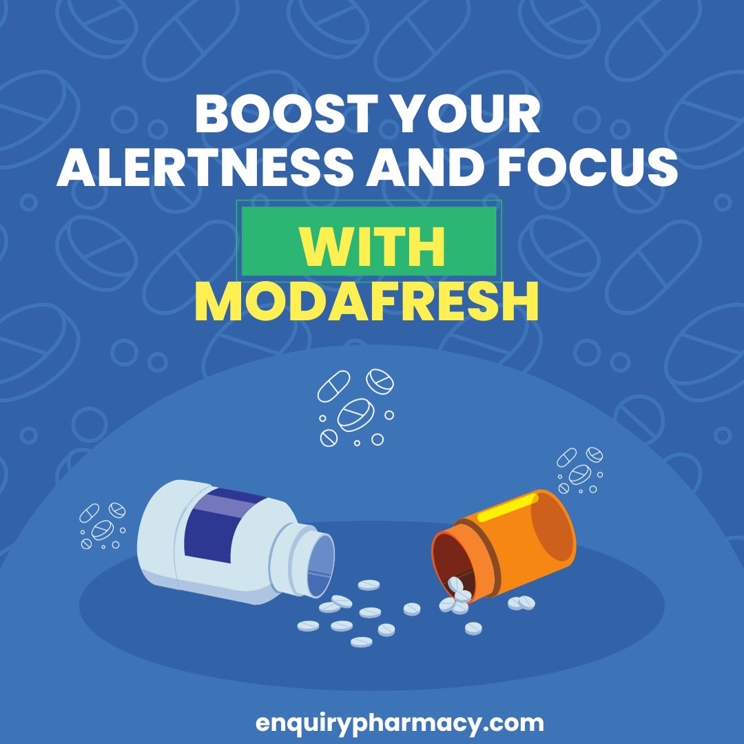 Unlock enhanced focus and wakefulness with Modafresh
#modafresh #HealthTips