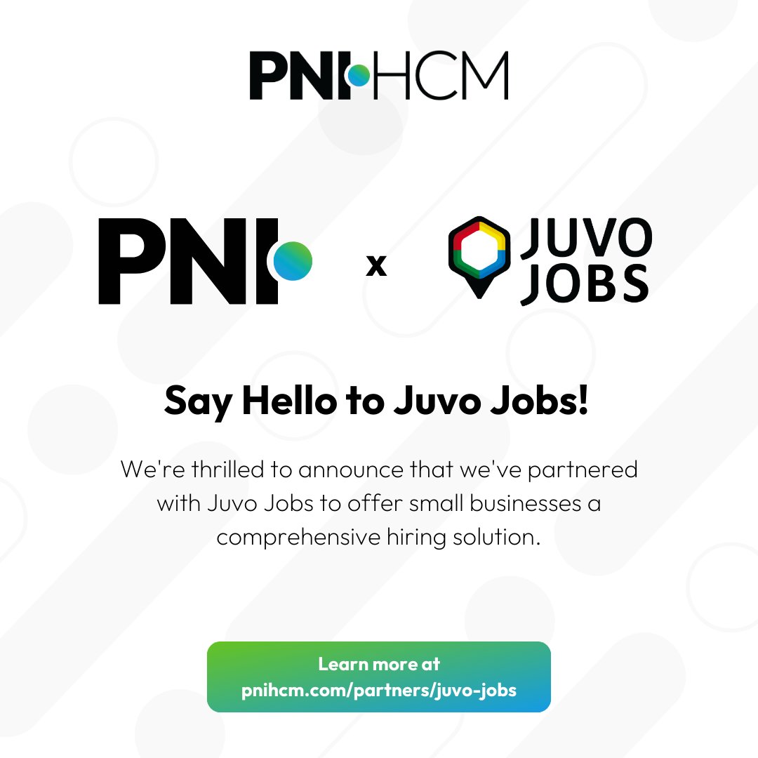 pnihcm's tweet photo. Finding and securing the right talent is a critical and urgent challenge that employers constantly grapple with in today's workforce. 

That’s why we’re excited to announce our partnership with Juvo Jobs! 

Interested in learning more? Visit https://t.co/AKFGPxWMTT! https://t.co/Ig7SnVdJNA