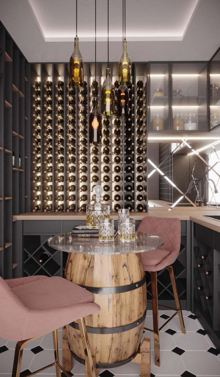 housedesignp's tweet image. Exploring a modern black &amp;amp; white winery with a touch of femininity. 🍷✨This chic haven combines sophistication with a delicate charm, making wine tasting an elegant experience. Cheers to the perfect blend of style and flavors! 
#houseswithpersonality
#welovedesign
#welovedetails