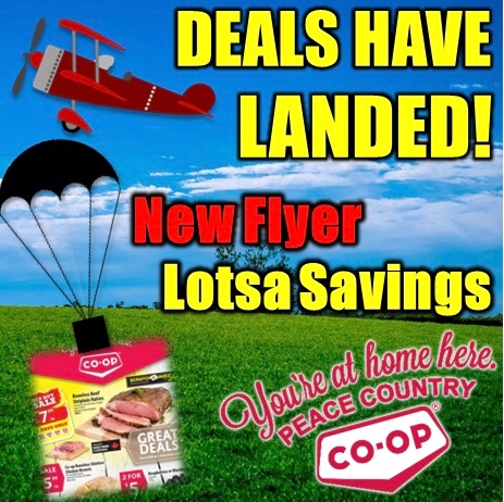 🪂 DEALS HAVE LANDED!!!
🚨 New Flyer… Lotsa Savings
🔥 RED HOT SALE - BONELESS BEEF STRIPLOIN HALVES - $7.99/LB *Nov 2-5 Only
🤑 Save IN-STORE
👀 View on the Co-op App