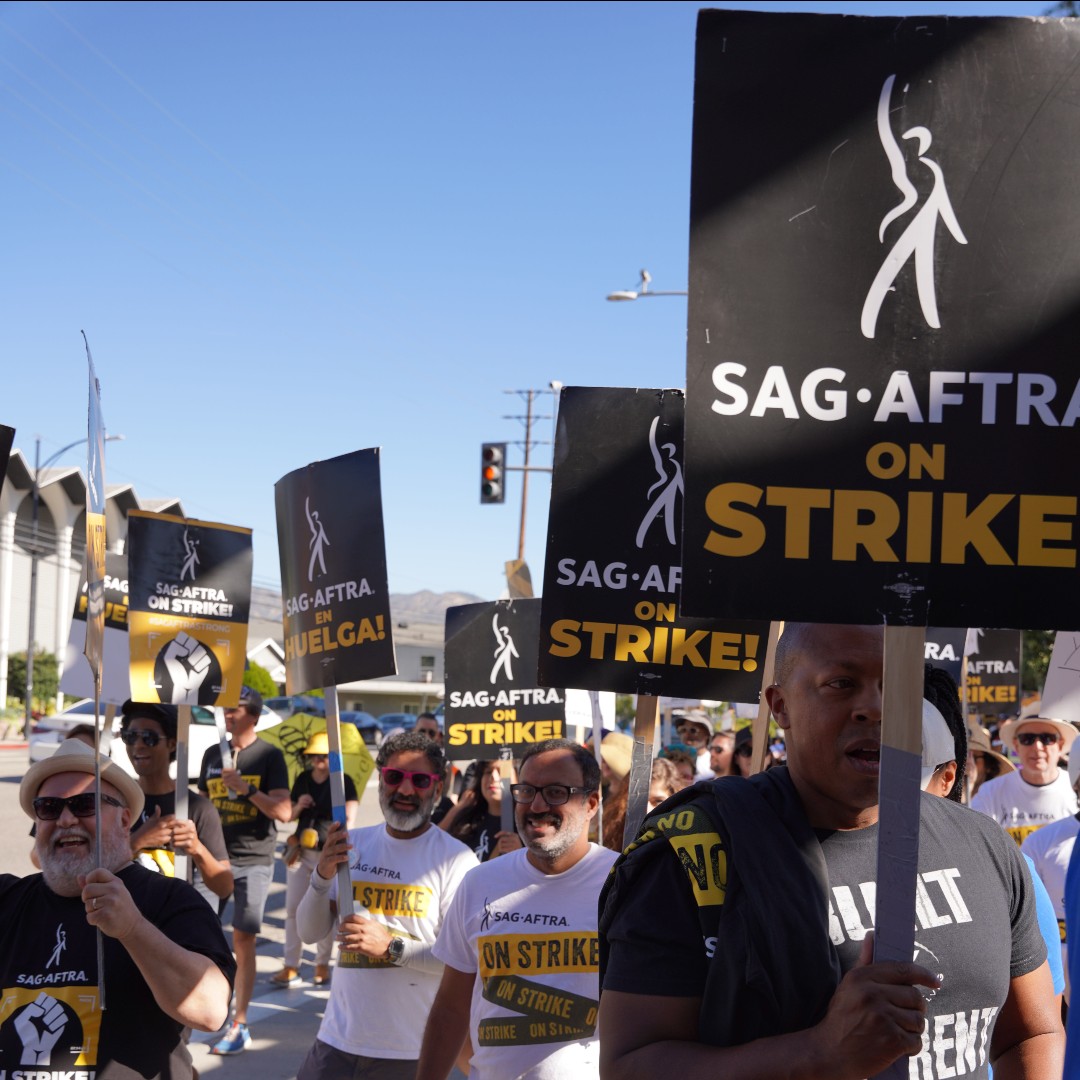 🚀 Today is the day to be part of something bigger. It's about your future, your craft and your rights. Join a #SagAftraStrike picket line or find an event near you at sagaftrastrike.org and let’s fight for a fair deal. The time is now! 💥🌠 #SagAftraStrong