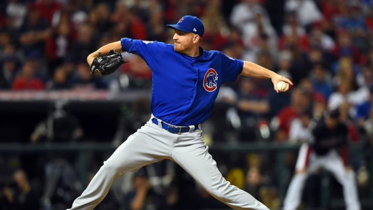 DailyRandomCub's tweet photo. Mike Montgomery (2016-2019)

Seven years ago tonight, Mike Montgomery secured the biggest save in franchise history. https://t.co/LFsnSa1zEP