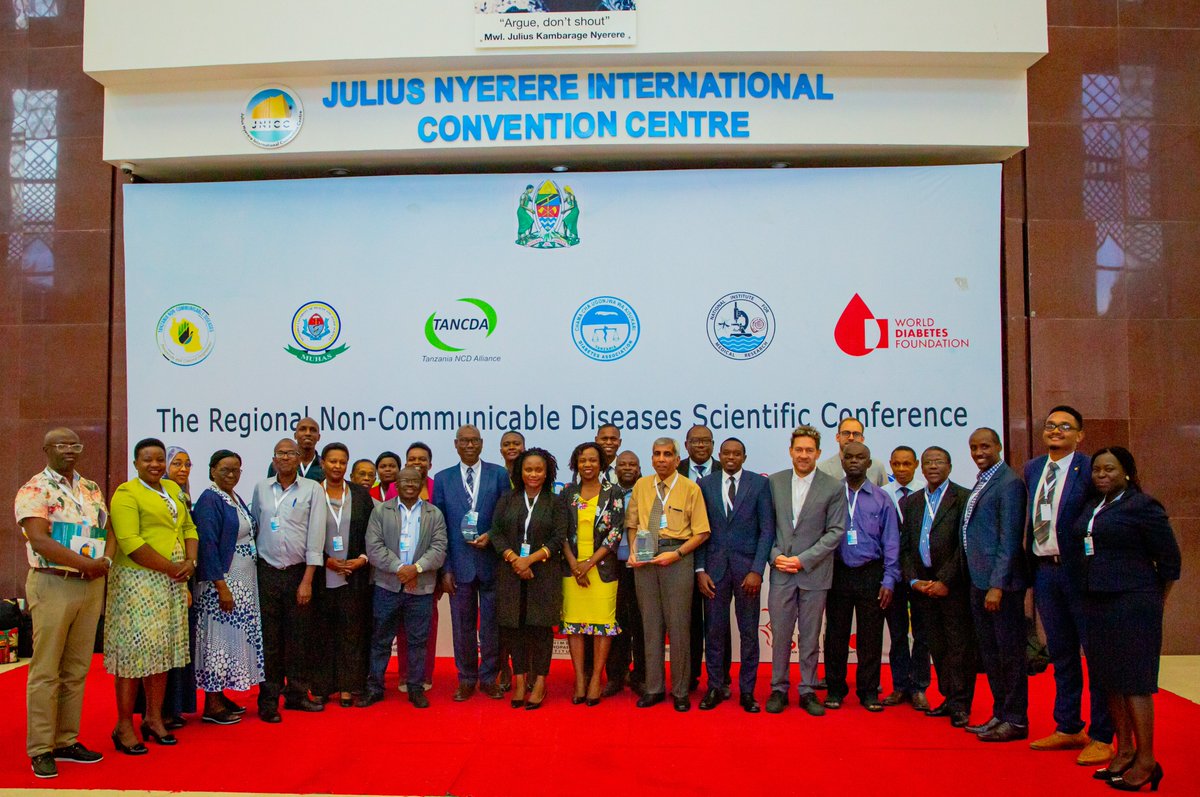 ⭐️A TEAM UNITED FOR EAST AFRICA⭐️

🔰The EANCDA team was on hand to receive an award for special recognition in the fight against NCDs at the 2023 Regional NCD Conference

🎆 We are truly honored to champion efforts that will lead to a better region.

Lets keep pushing💪