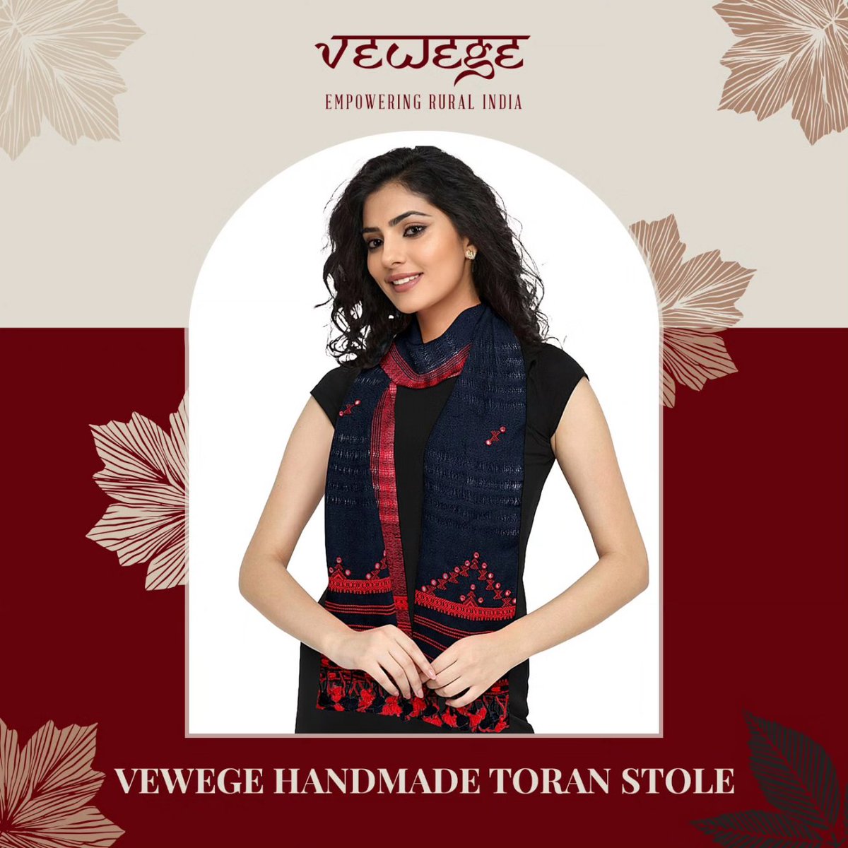 Vewege_craft's tweet photo. VEWEGE HANDMADE TORAN STOLE
Buy Now : https://t.co/PTvGuWhvJZ
#handmade #handcrafted #handmadewithlove #handmadework #beauty #toranstole #villageempowerment #girlempowerment #womenempowerment #support #vedicphilosophy #traditionalwear #indianwear #treditional #vewege https://t.co/oPCmORvamw