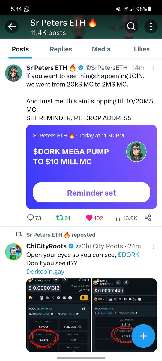 Tripping_Papa's tweet photo. @srpeters 0x66C6c88cEBCfc2BAb94E0ba43ED24bd670032204 https://t.co/LSkDPenOs1
