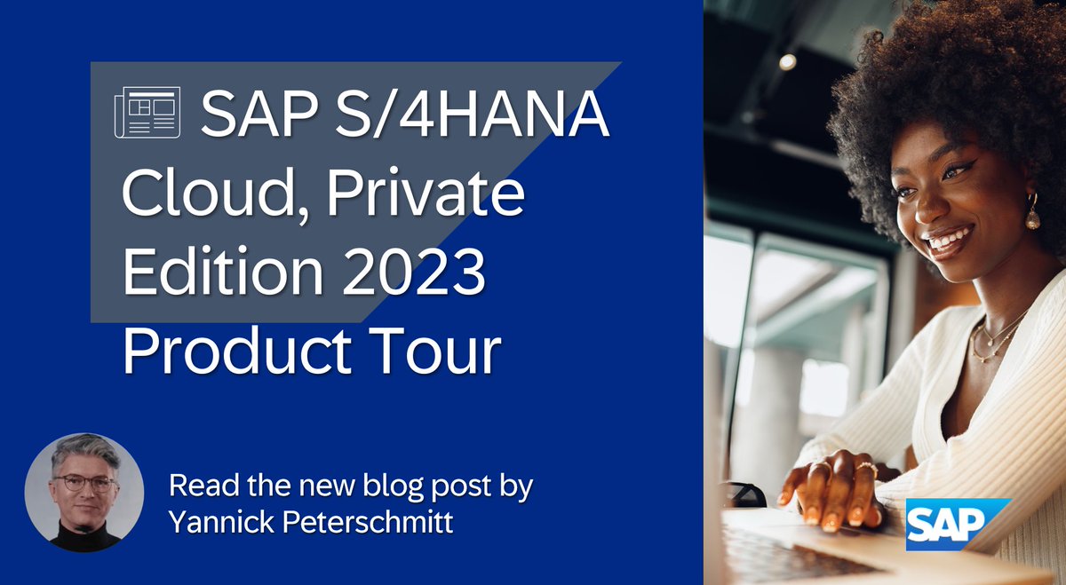 💡 <a href="/SAP/">SAP</a> S/4HANA Cloud, Private Edition 2023 release is here! Check out <a href="/ypeterschmitt/">Yannick Peterschmitt</a> #SAP #S4HANA #Cloud, Private Edition 2023 #Product #Tour blog post. Learn more about the 9th wave of innovations available for our private cloud customers. <a href="/SAPCloudERP/">SAP Cloud ERP</a> 

imsap.co/6018umiss