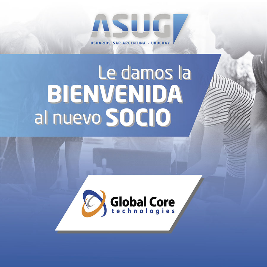 Bienvenido Global Core Technologies!!!🤝

Conocé los beneficios de asociarte y solicitá tu
membresía anual accediendo al siguiente link:
asug.org.ar/beneficios-de-…

#ASUG #ASUGAR #ASUGArgentina #ASUGUruguay
#SAP #LifeatASUG #LifeatSAP #Sistema
#Sistemasinformaticos #Comunidad