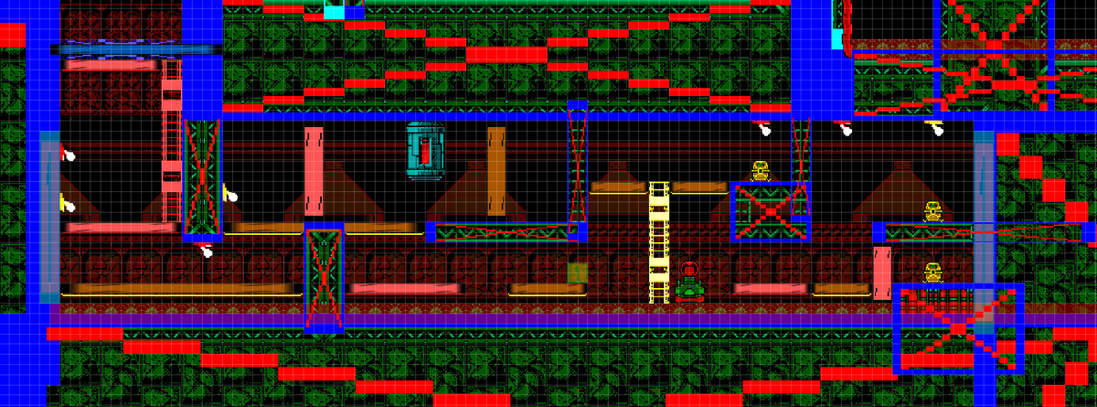 BlueRainStudios's tweet photo. Touched up areas of the Biology Lab, Powerplant, Construction this morning #steamgames #pixelgames #metroidvania https://t.co/Ulwsd9idx5