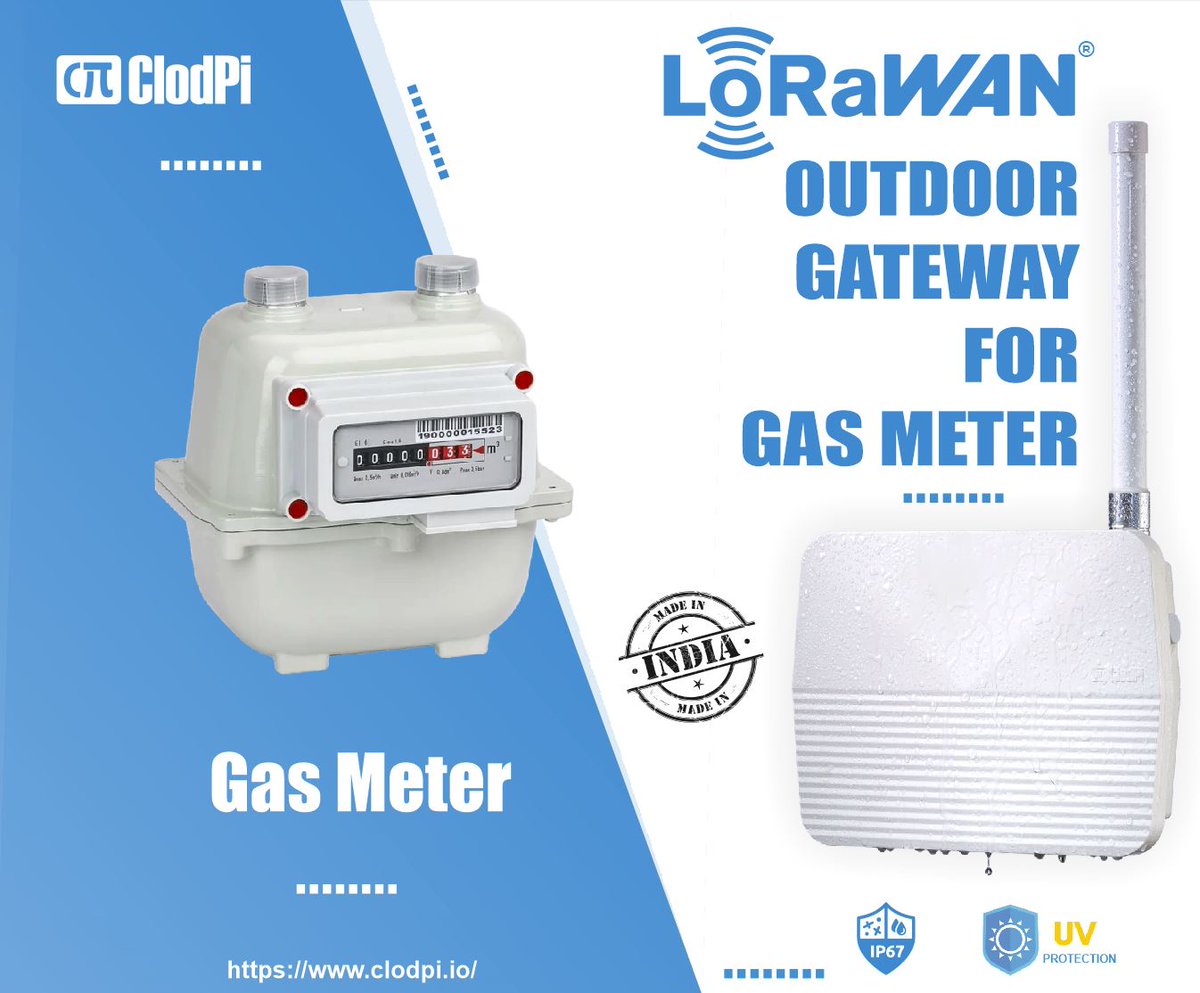 Transforming #GasManagement with @ClodpiLabs #AMR and #LoRaWAN #Gateway #Smart #GasMeter  for a Sustainable #India

Check here: clodpi.io 

#MakeInIndia #smartmeters <a href="/SemtechCorp/">Semtech Corporation</a> #smartcities #IoT <a href="/thethingsntwrk/">The Things Network</a> #smartmeters