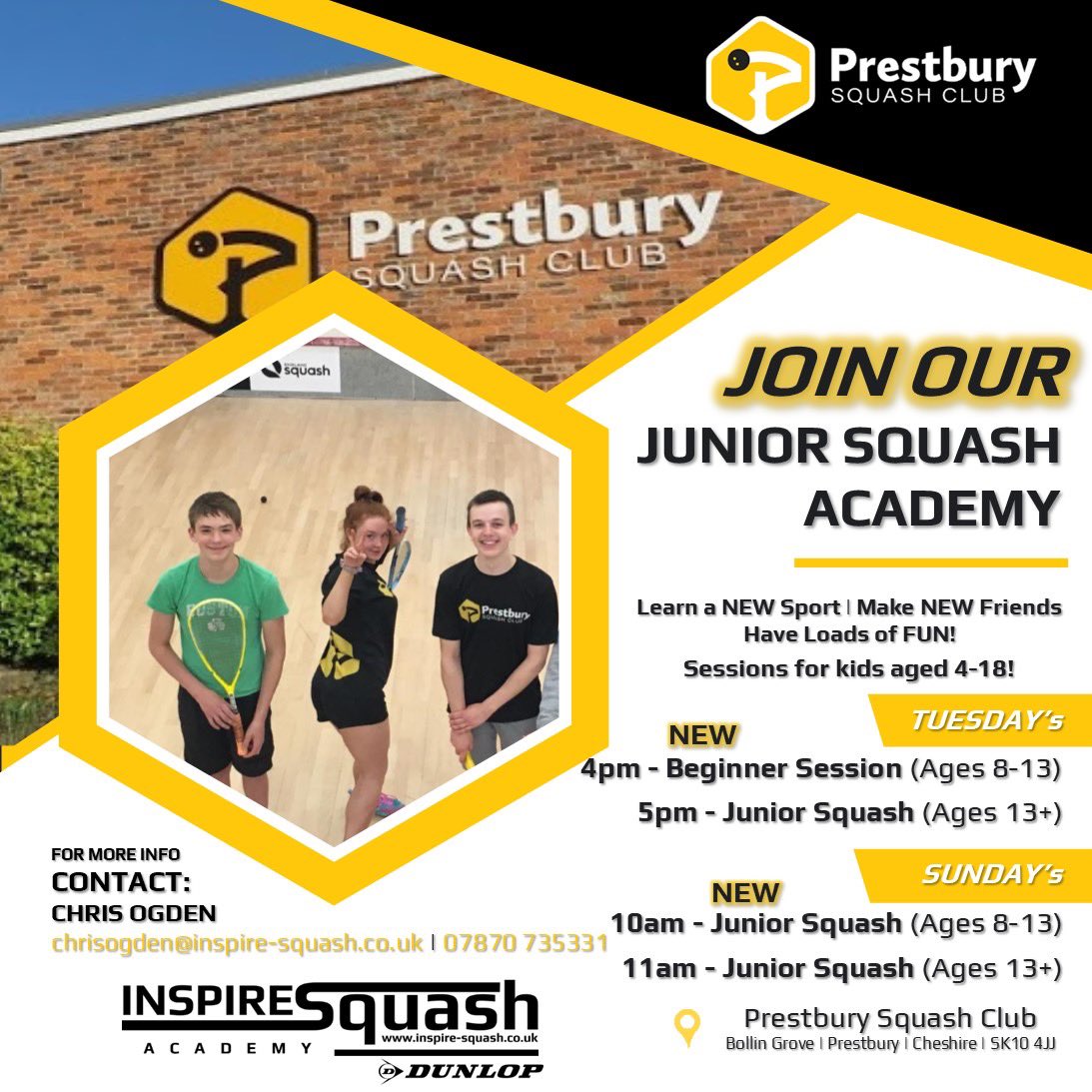 Inspire Squash Academy tweet media