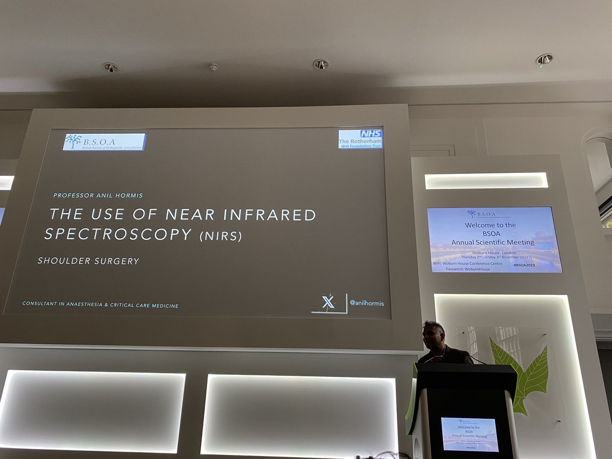 Amazing talk on NIRS and beach chair position.