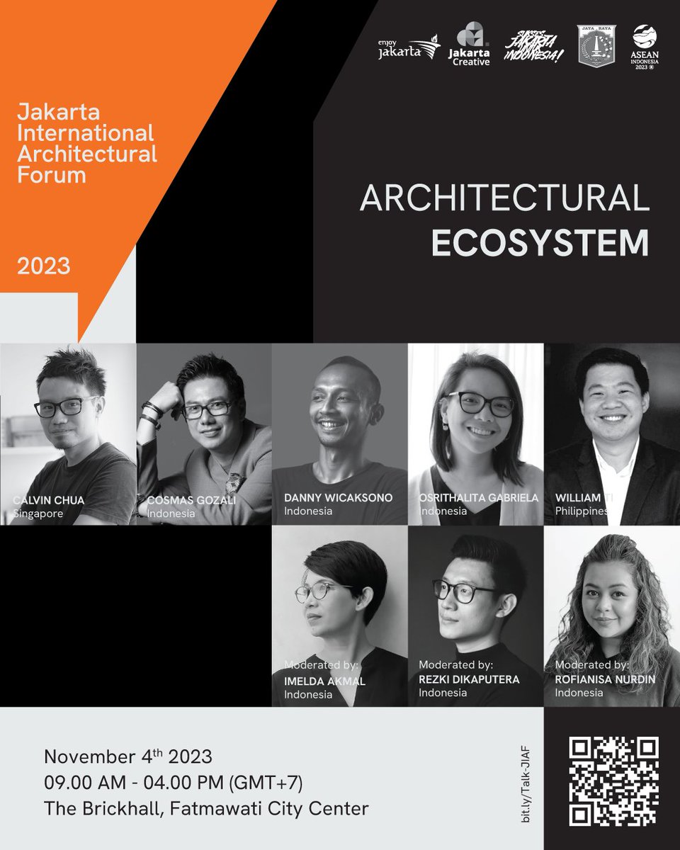 ARCHINESIA's tweet photo. SAVE THE DATE!
#jiaf2023 #archinesia #archinesiaseminar #seminar #seminarevent #forumarsitektur #forumdesain #exhibition #pameran #arsitektur #arsitekindonesia #diskusiarsitektur #eventjakarta #jakartaevent #ecosystem #installation #community #collaboration #architect #design https://t.co/9heQ3EGFai