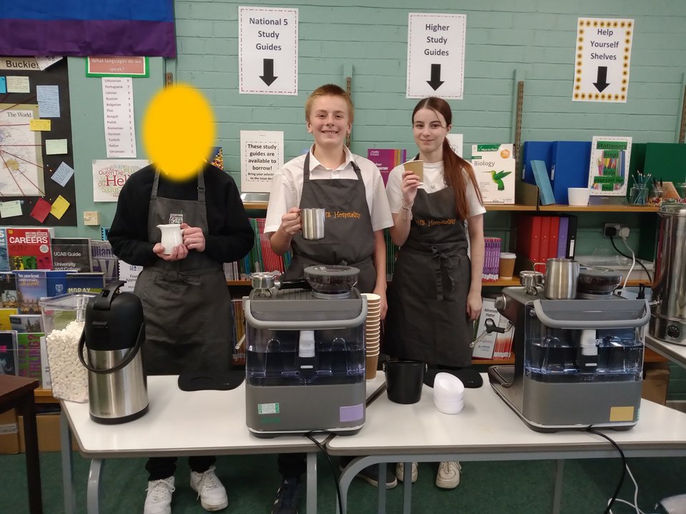 Buckie High School Library tweet media