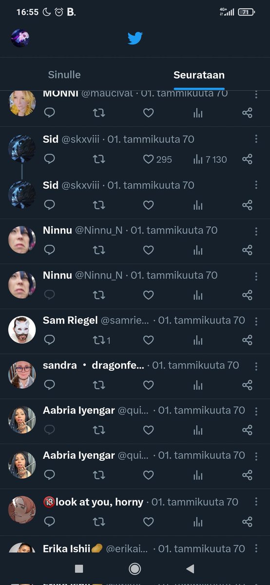 Mun ei pitäny enää päivittää tänne mutta en tiedä kannattaako tällä ees käydä lukemassa mitään jos etusivu näyttää tältä.. 😅