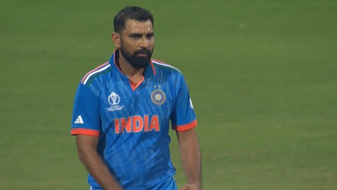CricCrazyJohns's tweet photo. SHAMI BECOMES THE LEADING WICKET TAKER FOR INDIA IN WORLD CUP HISTORY....!!!!

- 45 wickets from just 14 innings. https://t.co/IKjfagLZDe