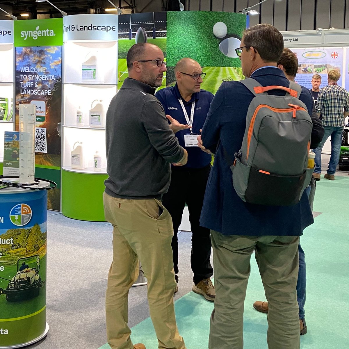 SyngentaTurfUK's tweet photo. A great couple of days @SALTEX_show this week in #Birmingham

We’ve met lots of sports turf, lawn and landscape managers. 

All keen to find out what’s the latest in the industry. 

@thegma_ 

#turfmanagement #sportsturf ⚽️🎾🏉🏏 https://t.co/xprWVd0xMK