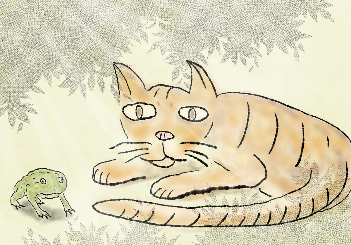 SuzukiDera's tweet photo. iPadで絵を描いてみた https://t.co/HtpTtL70CH