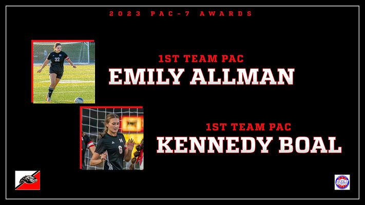 AkronMHSSports's tweet photo. The leaders of the defense. Congratulations to Emily and Kennedy for being named 1st Team. https://t.co/FSprvvB1Ui