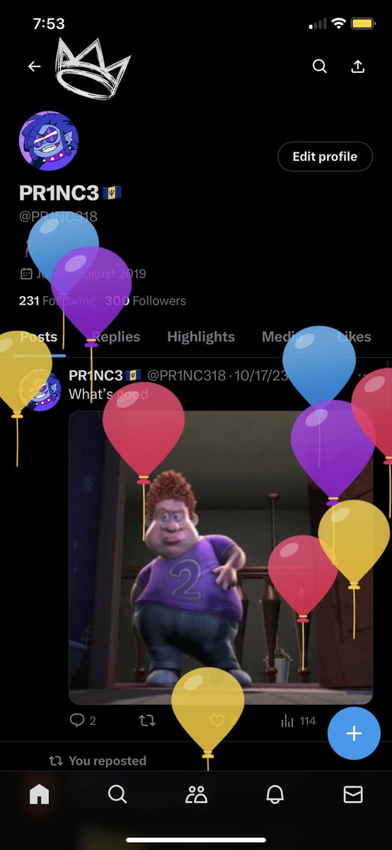 PR1NC318's tweet image. 