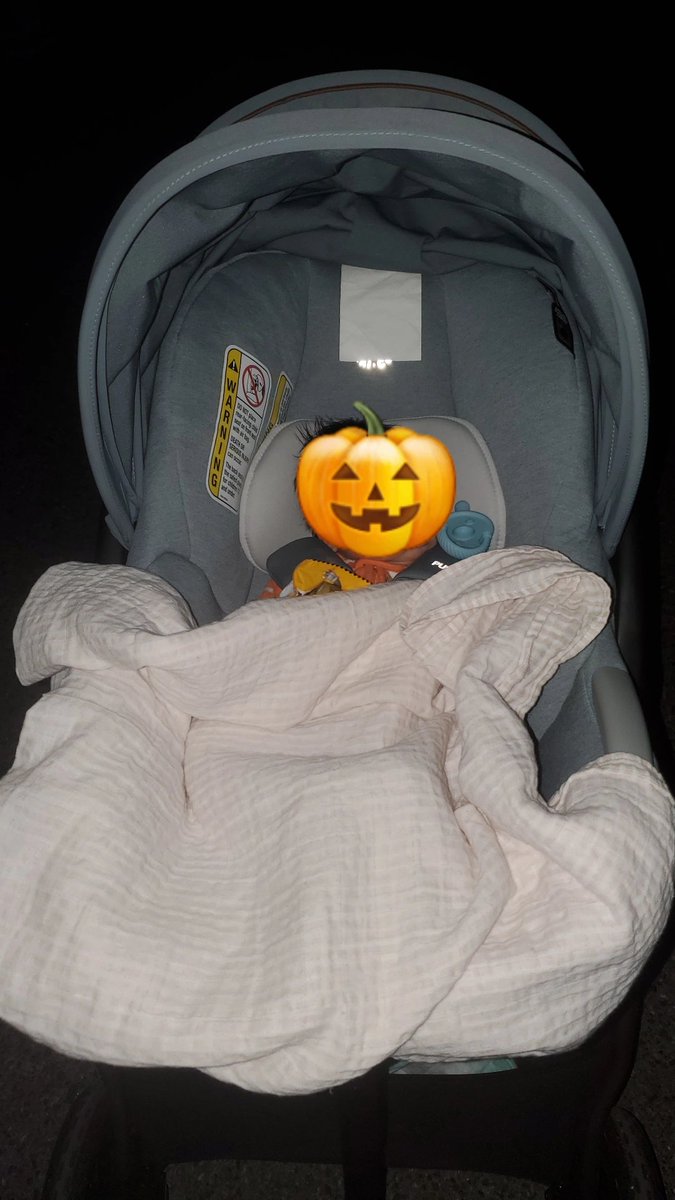 king_sadd's tweet photo. Bubbas first halloween and she got a full sized bar https://t.co/If3jb03jwK