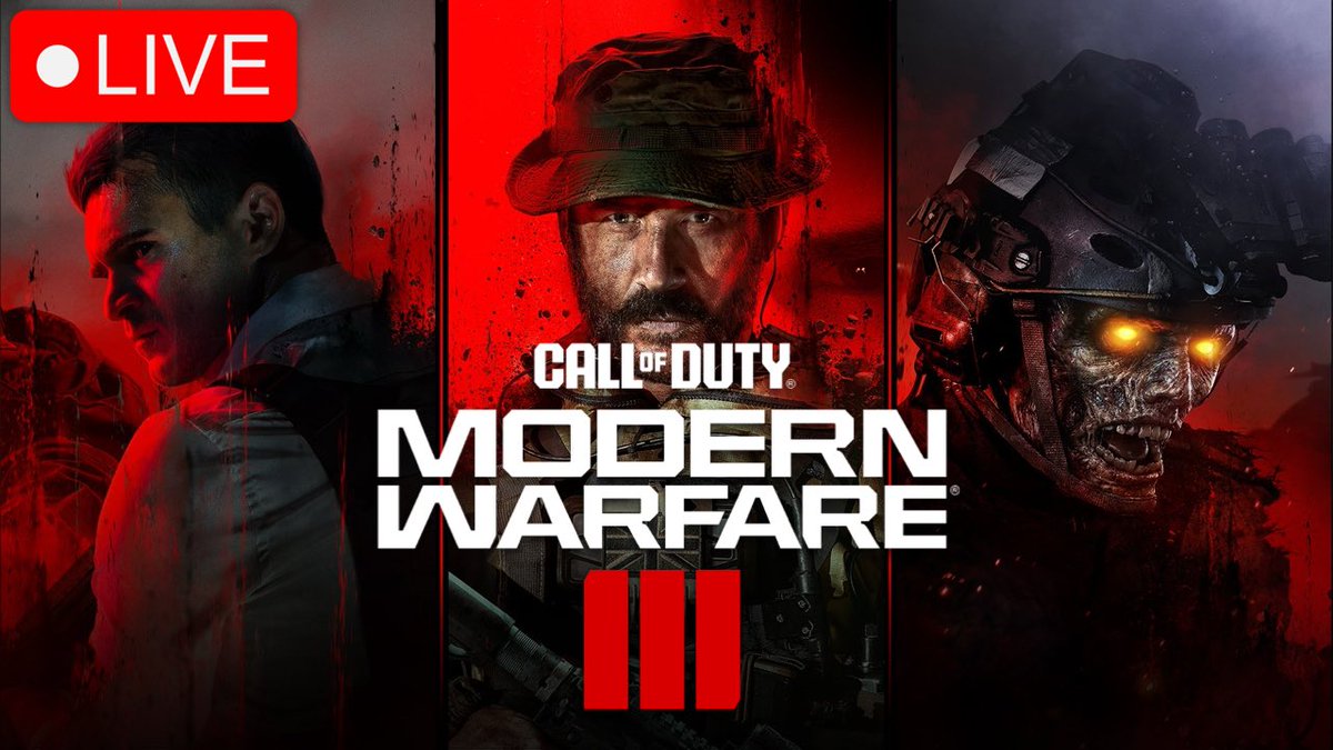 wilkinmeta's tweet photo. ¡Hoy a la 1:00 PM hora de RD estaré en vivo estrenando la nueva campaña de Modern Warfare 3 en mi canal de Twitch y YouTube, WilkinGaming. 

¿Estás listo para la acción? 🎮🕐

 #Gaming #WilkinGaming #ModernWarfare3 #EnVivo #Twitch #Live #MW3 #COD #codlatinoamerica #codlatino https://t.co/URKCx3Ptjr