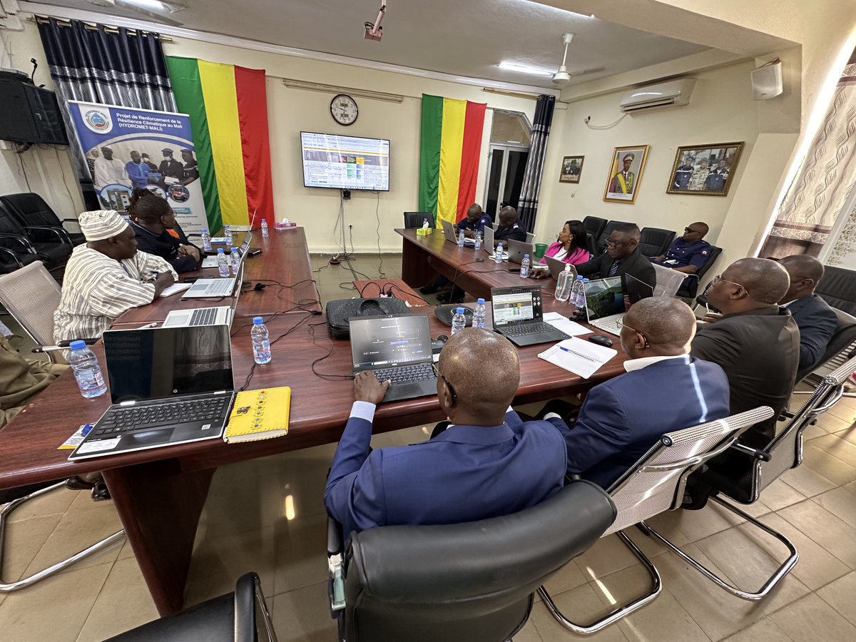 HydrometMali's tweet image. Mission d’appui de la Banque mondiale à la mise en œuvre du Projet HYDROMET-MALI
Aux termes de la mission, l’équipe de la Banque mondiale a salué l'état d'avancement des activités du projet, qui, malgré les écueils auxquels le projet fut confronté est satisfaisant
#hydromet
#Mali