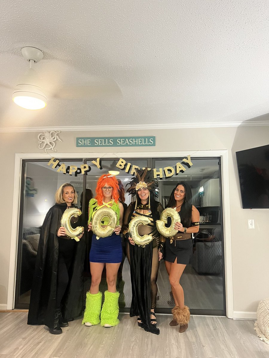JillianSilcox's tweet photo. Weekend condo at the beach to celebrate my Coco’s birthday, TFK’s Halloween Party, &amp; Sunday Funday was a blast! #birthdaygirl #Halloween2023 https://t.co/4pIRM4Qlld