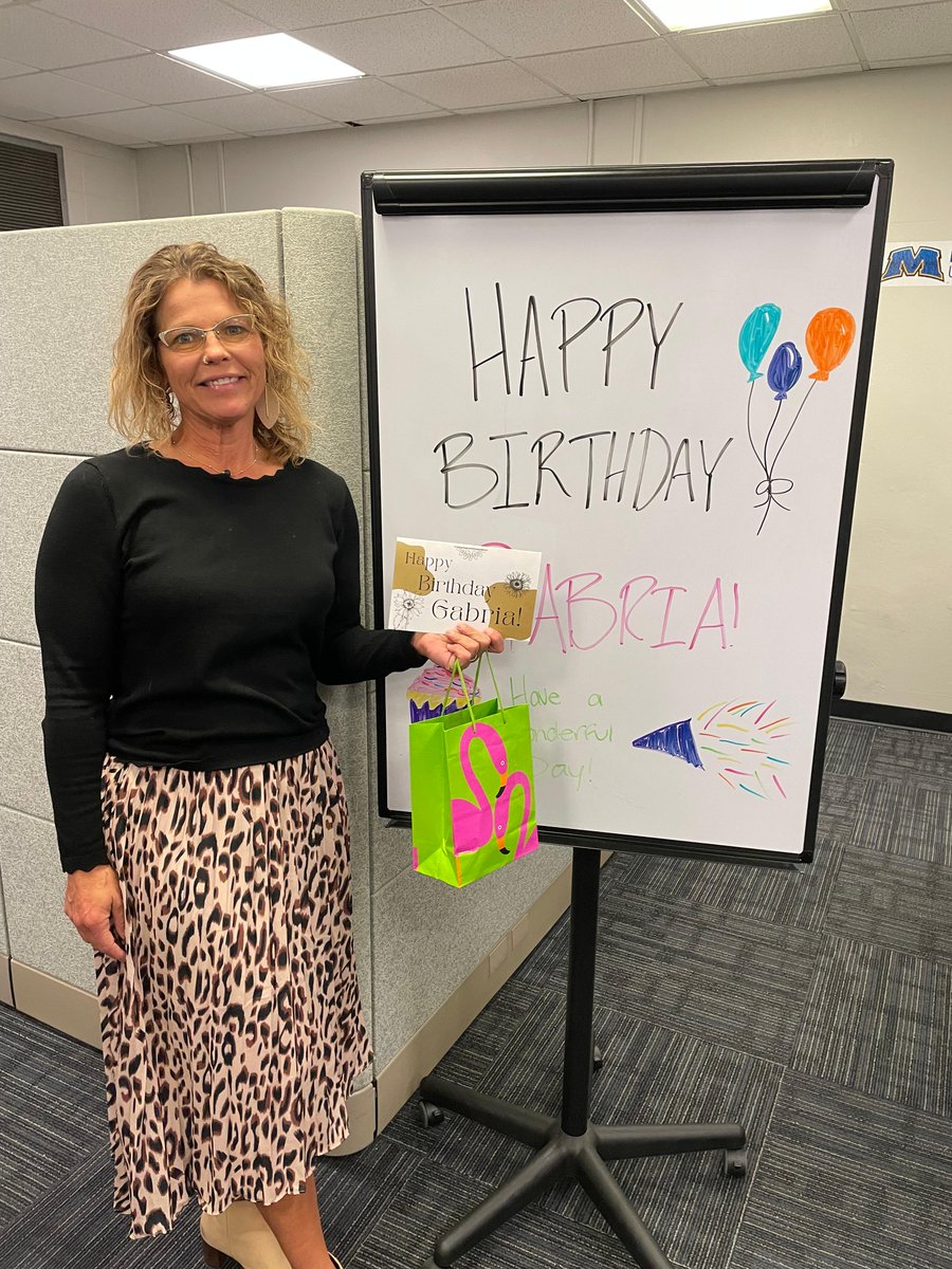The Center wishes a very happy birthday to Gabria Sexton!
We hope you enjoy your special day! 🎂🎈🎁