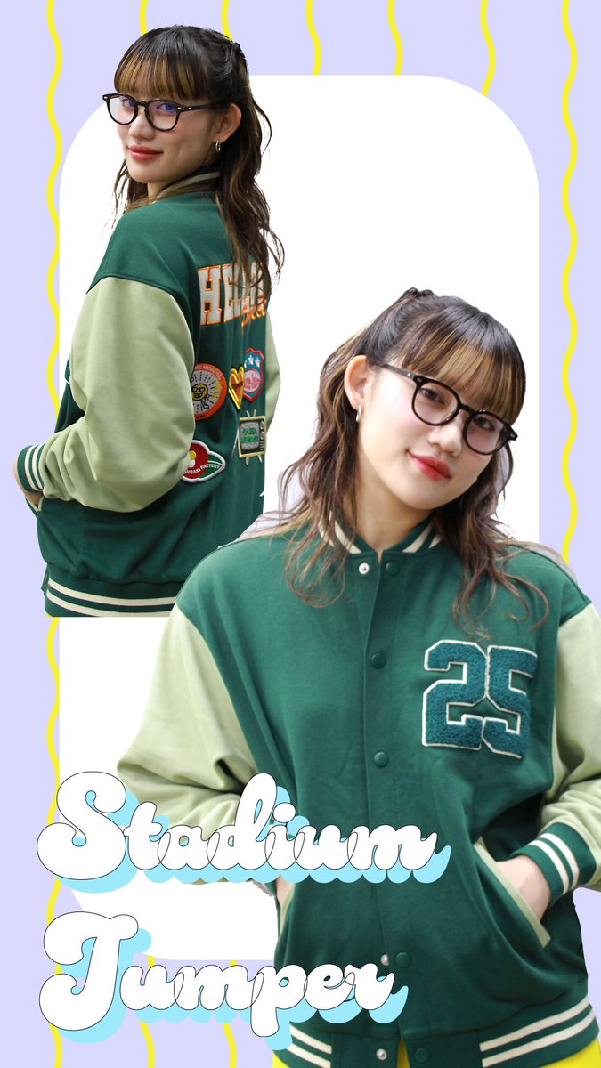 ハロプロ　25周年　スタジアムジャンバー　スタジャン　Mサイズ ズバット。'25🐍 on X: 