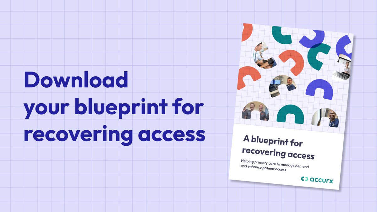 This week we published our 2023 report, a blueprint for recovering access, built from 7 years of insights we’ve gained working alongside the most innovative practices in the country.
Read more today: link.accurx.com/46VfNX7