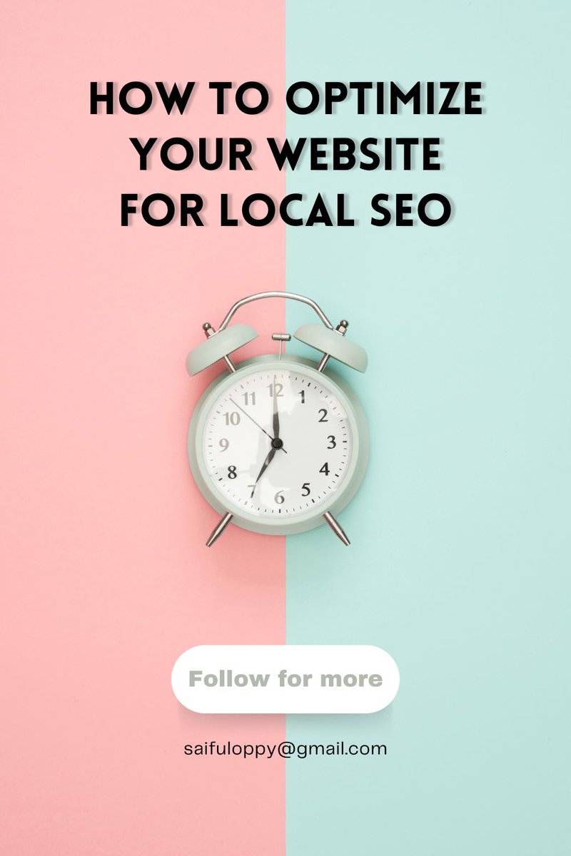 saifulalam2x's tweet photo. Local SEO Tips!

Claim your Google My Business listing.

Create local content and landing pages.

Get backlinks from local websites.

Use local keywords throughout your site.

Monitor your local search rankings and traffic.
#localSEO #smallbusinessSEO #localbusinesstips
#SEOtips https://t.co/ovJRKj0Xap