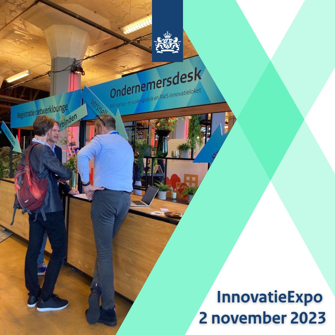 Wij zijn vandaag op de #InnovatieExpo met onze start-up &amp; scale-up desk. Onze collega’s staan klaar voor al jouw innovatievragen.

#InnovatieExpo2023