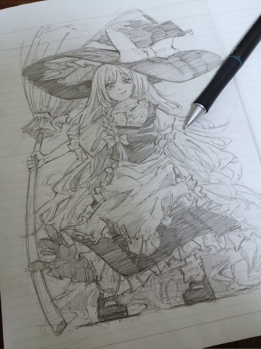 Shake_0607's tweet photo. 落描き https://t.co/05IQThWczM